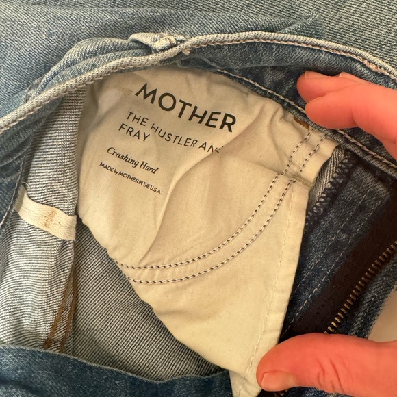 mother the hustler ankle fray jeans - Picture 5 of 5